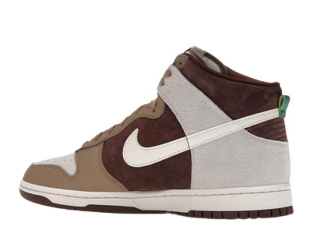 Nike Nike Dunk High Light Chocolate - view 3
