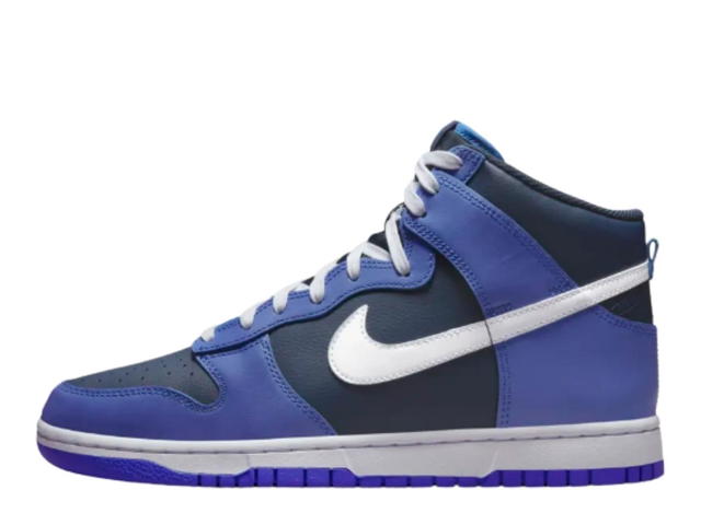 Nike Nike Dunk High Medium Blue Midnight Navy - view 2
