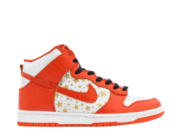 Nike Nike Dunk High Pro SB Supreme Orange Stars - view 1