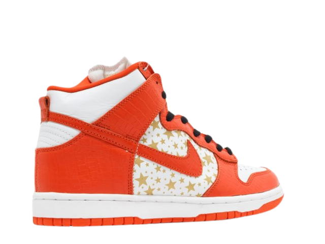 Nike Nike Dunk High Pro SB Supreme Orange Stars - view 3