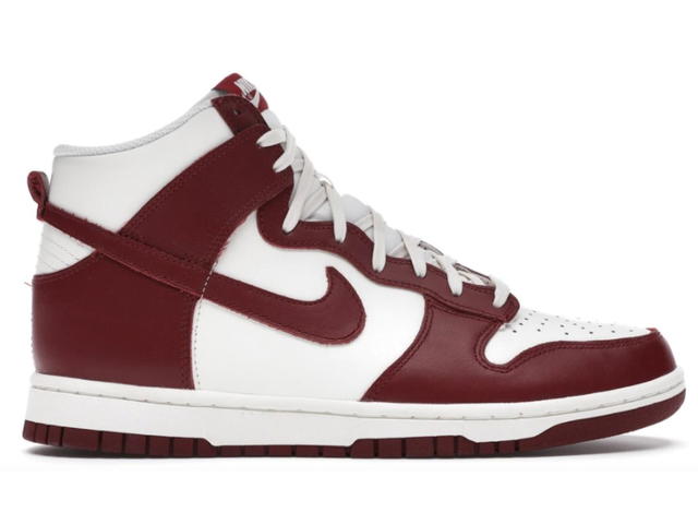 Nike Nike Dunk High Sail Team Red (Women's) - view 1