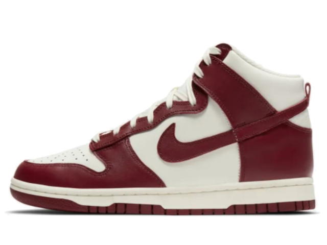Nike Nike Dunk High Sail Team Red (Women's) - view 2