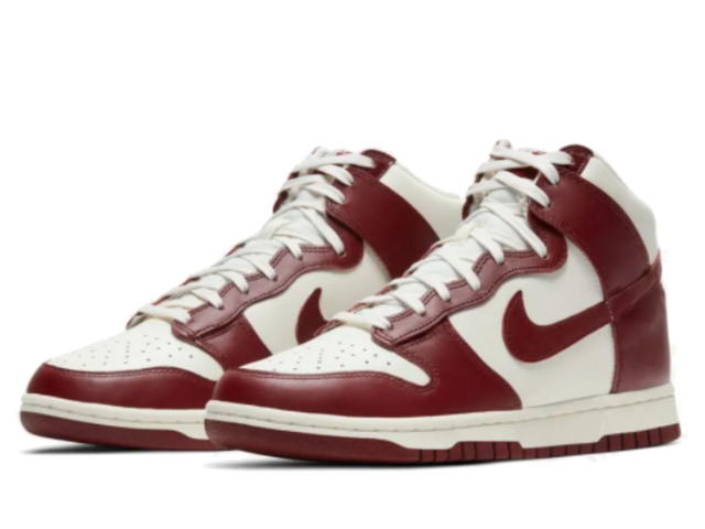 Nike Nike Dunk High Sail Team Red (Women's) - view 3