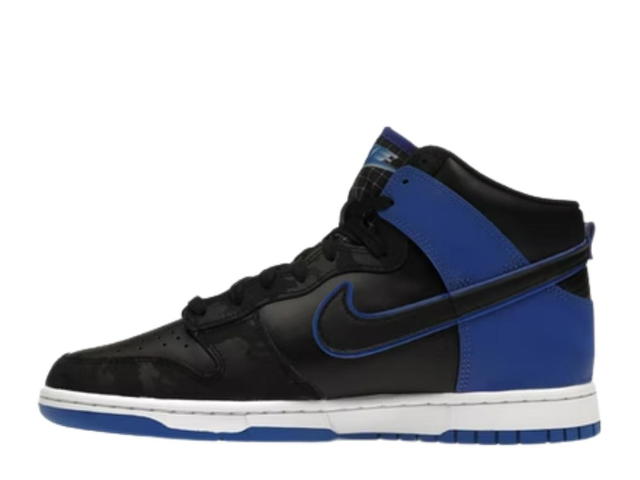 Nike Nike Dunk High SE Camo Black Royal - view 2