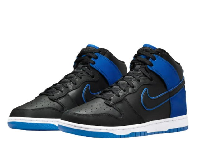 Nike Nike Dunk High SE Camo Black Royal - view 3