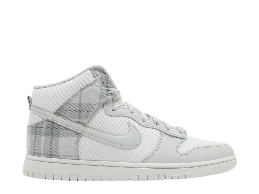 Nike Nike Dunk High SE Tartan Plaid White Light Green