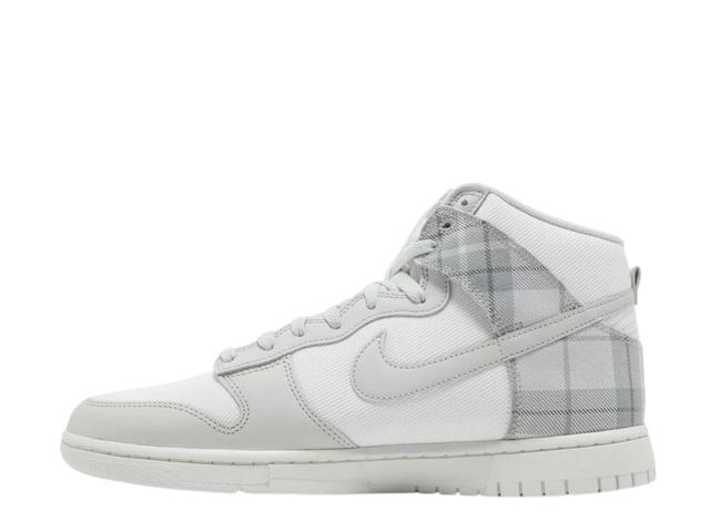 Nike Nike Dunk High SE Tartan Plaid White Light Green - view 2