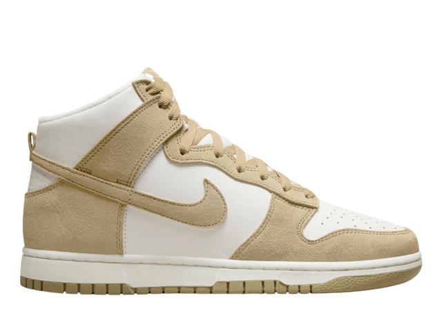 Nike Nike Dunk High Tan Suede White - view 1