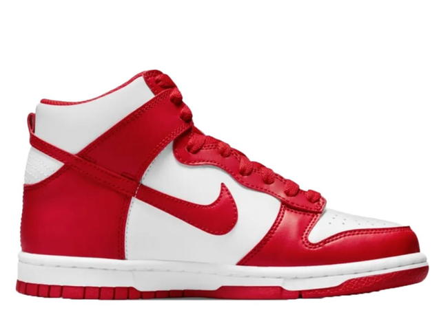 Nike Nike Dunk High Championship White Red (White Tongue Tag) (GS) - view 1