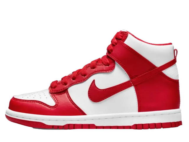 Nike Nike Dunk High Championship White Red (White Tongue Tag) (GS) - view 2