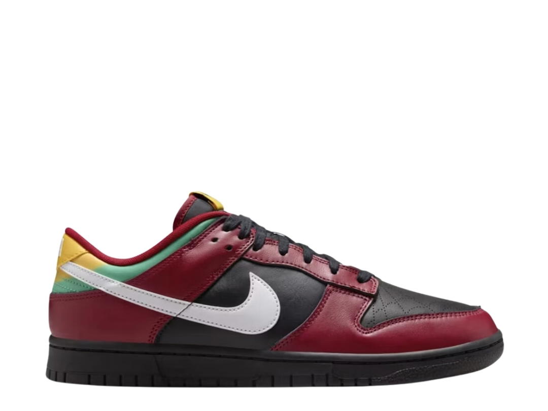Nike Nike Dunk Low Biker Tattoos Black-White- Red-Gold-Atomic Teal