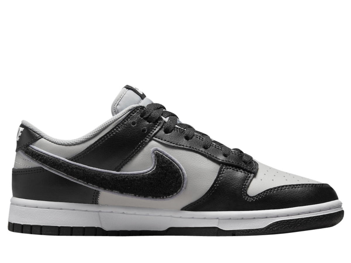 Nike Nike Dunk Low Chenille Swoosh Black Grey
