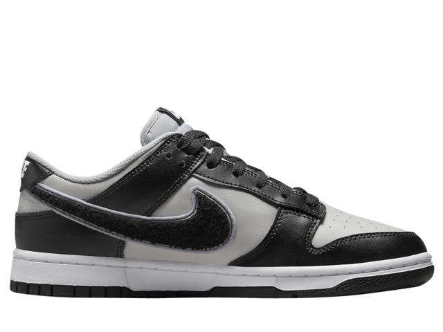 Nike Nike Dunk Low Chenille Swoosh Black Grey - view 1