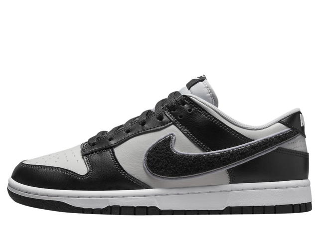 Nike Nike Dunk Low Chenille Swoosh Black Grey - view 2