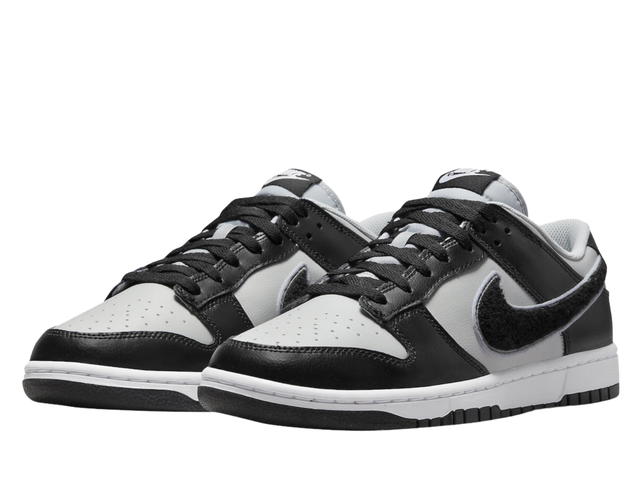 Nike Nike Dunk Low Chenille Swoosh Black Grey - view 3
