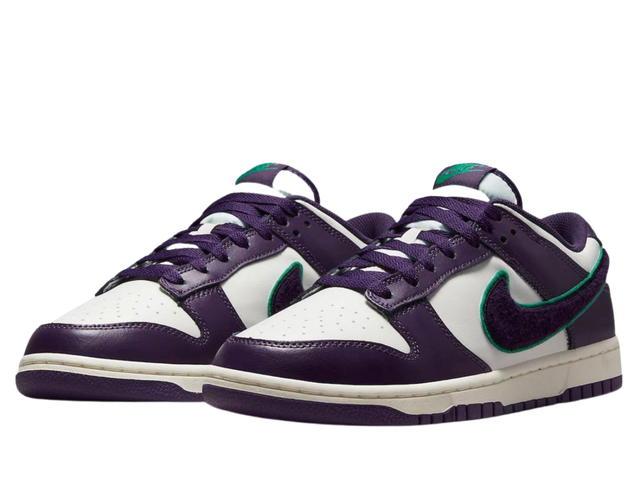 Nike Nike Dunk Low Chenille Swoosh Sail Grand Purple - view 3