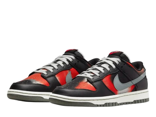 Nike Nike Dunk Low Graffiti Black Red - view 3