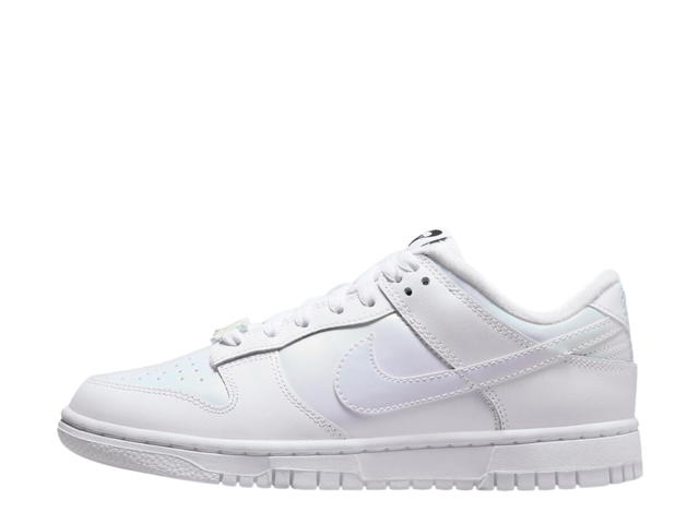 Nike Nike Dunk Low SE Just Do It White Iridescent (Women's) - view 2