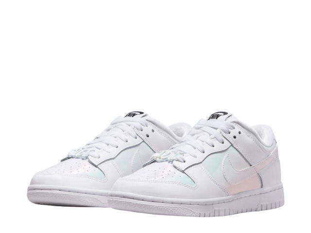 Nike Nike Dunk Low SE Just Do It White Iridescent (Women's) - view 3