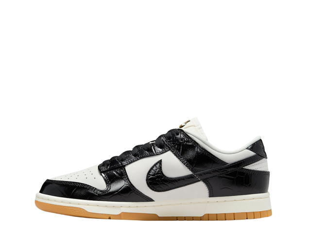 Nike Nike Dunk Low LX Black Croc (Women's) - view 2