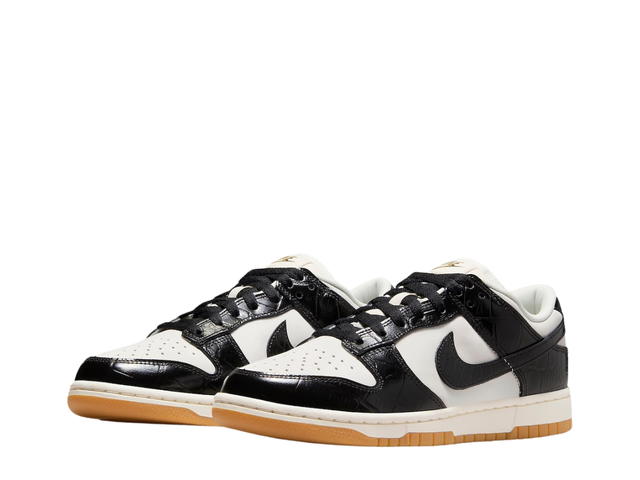 Nike Nike Dunk Low LX Black Croc (Women's) - view 3
