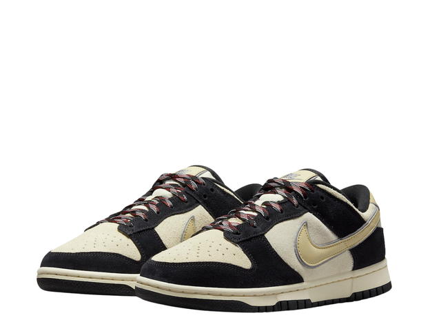 Nike Nike Dunk Low LX Black Suede Team Gold (Women's) - view 3