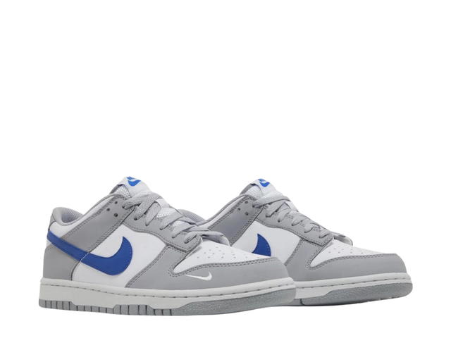 Nike Nike Dunk Low Mini Swoosh Wolf Grey Game Royal (GS) - view 3