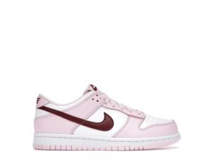 Buy Nike Dunk Low Pink Foam Red White (GS) at Sasom – Authentic and Ready to Ship