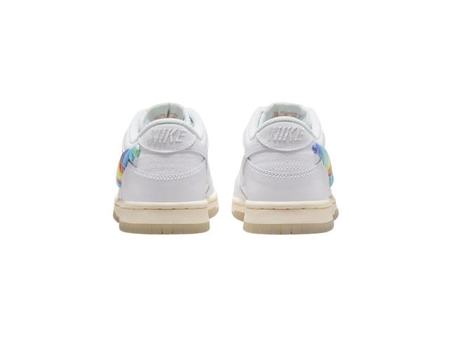Nike Nike Dunk Low SE Rainbow Lace Swoosh White (GS) - view 4