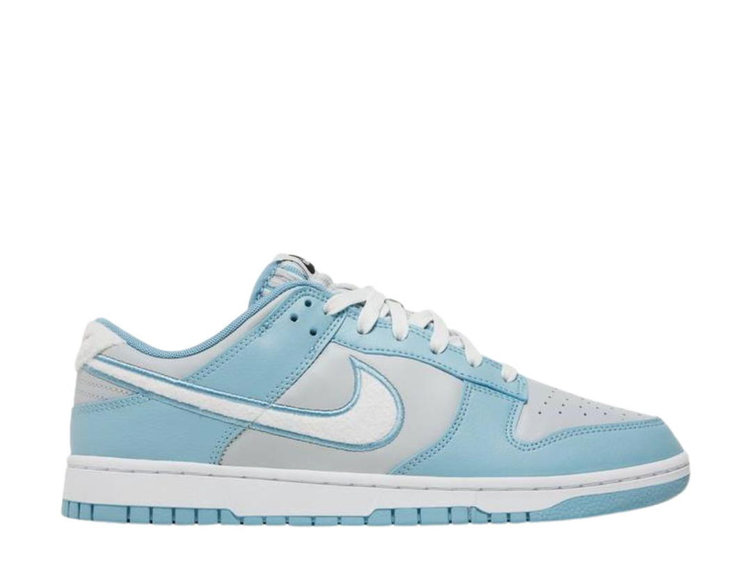 Nike Nike Dunk Low Retro Fleece Swoosh Worn Blue