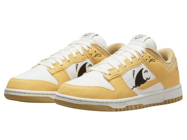 Nike Nike Dunk Low Retro Sun Club Wheat Grass Orange - view 3