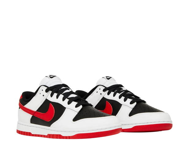 Nike Nike Dunk Low Retro White Black University Red - view 3