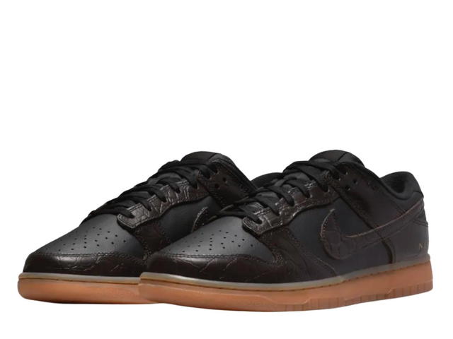 Nike Nike Dunk Low Velvet Brown Black - view 3