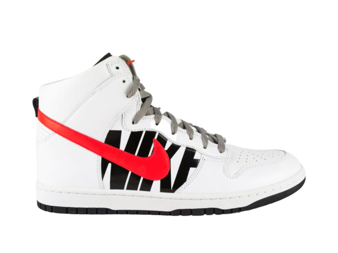 Nike Nike Dunk Lux High Undefeated White Infrared