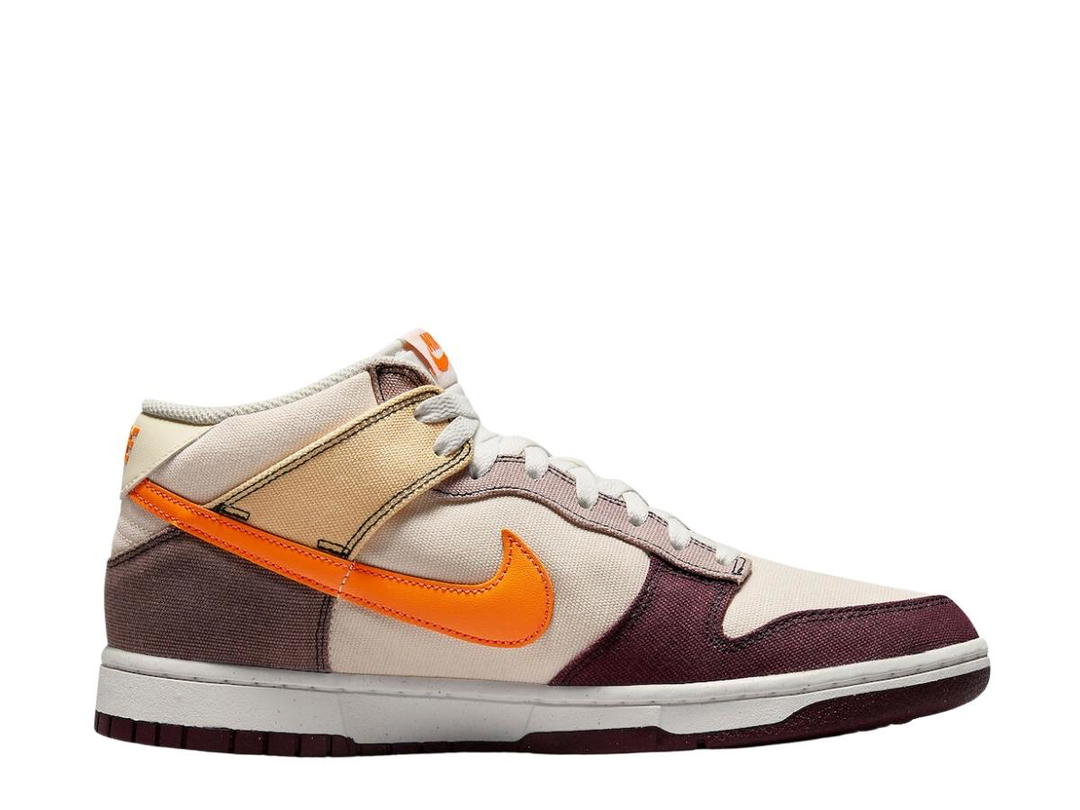 Nike Nike Dunk Mid Coconut Milk Plum Orange