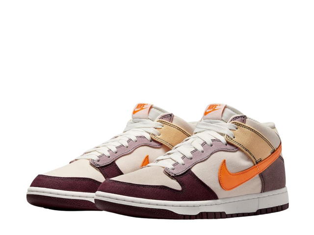 Nike Nike Dunk Mid Coconut Milk Plum Orange - view 3