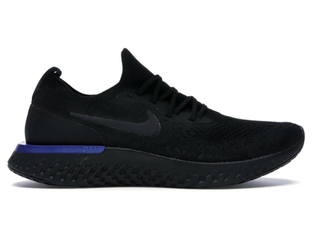 Nike Nike Epic React Flyknit Black Racer Blue