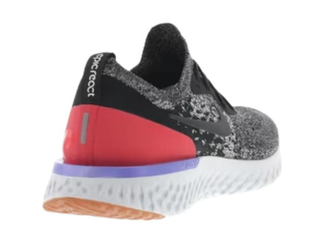Nike Nike Epic React Flyknit Black Red Orbit - view 2
