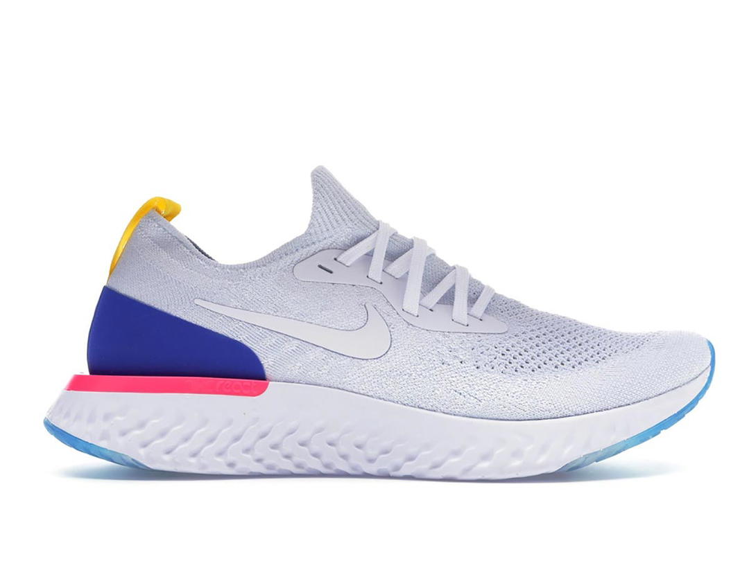 Nike Nike Epic React Flyknit White Racer Blue Pink Blast