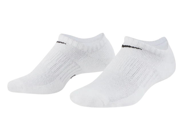 Nike Nike Everyday Cushioned Training No-Show Socks (3 Pairs) White - view 1