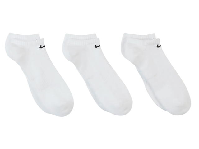 Nike Nike Everyday Cushioned Training No-Show Socks (3 Pairs) White - view 2