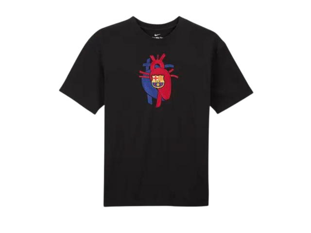 Nike Nike F.C. Barcelona x Patta 'Culers del Món' Max90 T-Shirt Black - view 1