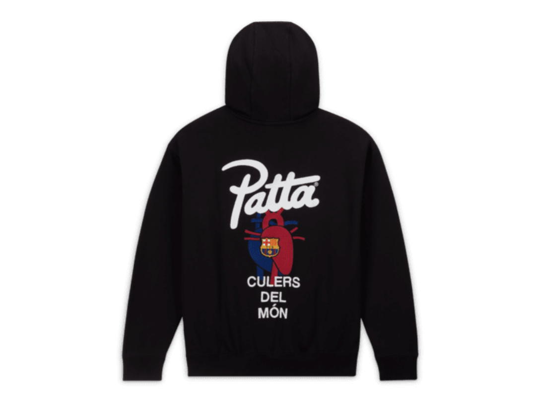 Nike Nike F.C. Barcelona x Patta 'Culers del Món' Solo Swoosh Hoodie Black