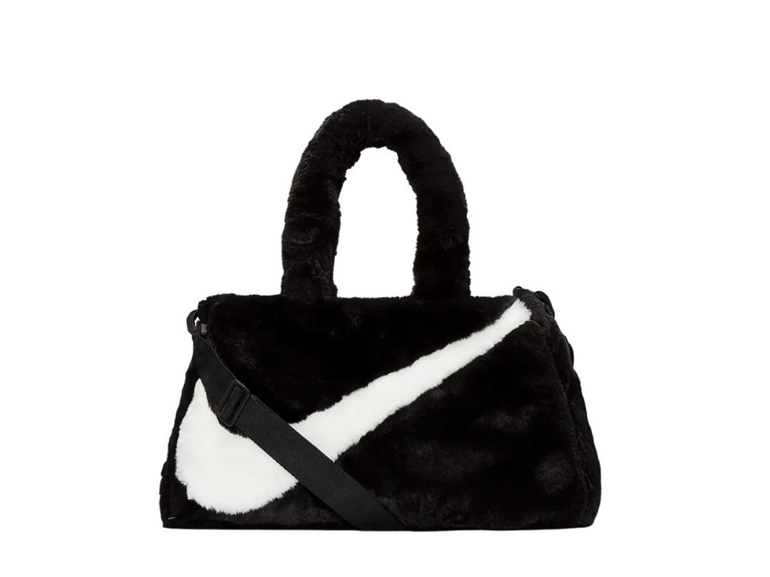 Nike Nike Faux Fur Tote Bag Black