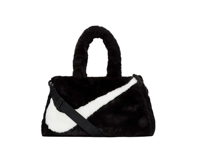 Nike Nike Faux Fur Tote Bag Black - view 1