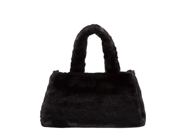 Nike Nike Faux Fur Tote Bag Black - view 2