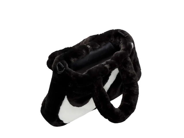 Nike Nike Faux Fur Tote Bag Black - view 3