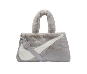 Buy Nike Faux Fur Tote Bag Light Iron Ore at Sasom – Authentic and Ready to Ship