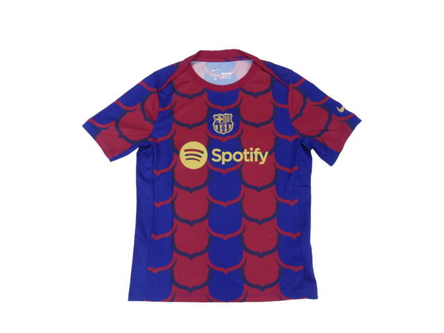 Nike Nike FC Barcelona Academy Pro SE Dri-FIT Soccer Pre-Match Top Deep Royal Blue - view 1