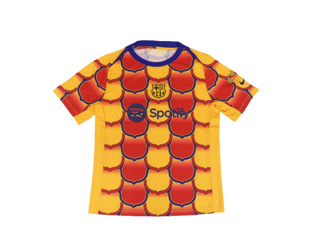 Nike Nike FC Barcelona Academy Pro SE Dri-FIT Soccer Pre-Match Top University Gold